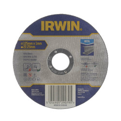 IW8082133 IRWIN PLOKŠČIASIS METALINIS DANGTAS 125 mm x 1,0 mm x 22,23 mm