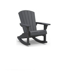 253276 KETER SUPAMOJI KĖDĖ ADIRONDACK GRAPHITE