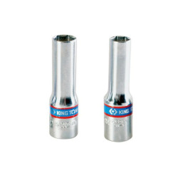 321512M KT LONG SOCKET 3/8" 12 mm x 65 mm 6 kampų kištukams Cr-V