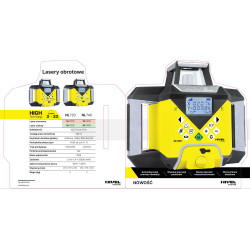 NL720GD NIVEL SISTEMOS LAZERINIS NIVELYRAS NL720G SKAITMENINIS