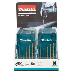 E-15132-12 MAKITA SDS+ metalo grąžtų rinkinys 5vnt. (x12)