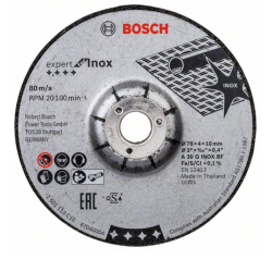 2608601705 BOSCH šlifavimo diskas 76 mm EXPERT, skirtas INOX