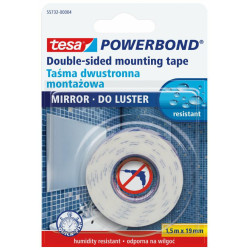 55732-00004-05 TESA POWERBOND juosta 1,5 m x 19 mm veidrodžiams