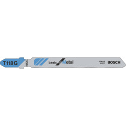 2608631012 BOSCH šepetys T118G /5vnt./metalas