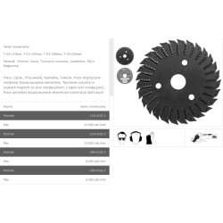 TT13 TARPOL UNIVERSALUS TARKAVIMO ĮRANKIS. fi 125 mm T-13 .