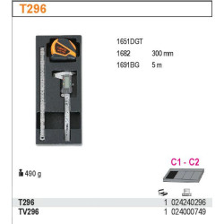 2424-T297 BETA ĮRANKIŲ RINKINYS 3 vnt. su plastikine rankena