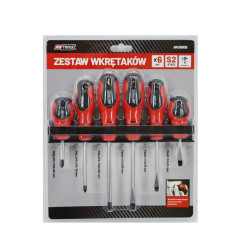 AW36806 AWTOOLS pakabinamų dildžių rinkinys /BLISTER S2 / 6vnt.