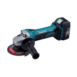 DGA452RTJ MAKITA 18V 115 mm 2x5,0 Ah LI-ION kampinis šlifuoklis DGA452RTJ