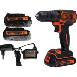 BDCDC18B-QW BD 18V/2x1.5Ah FASTER DRILL, BDCDC18B