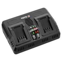 YT-828501 YT.CHARGER SMART DUAL 18V (2.4-4.5A)