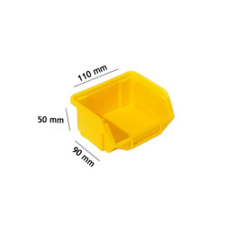 ECOMALZOLPG001 ECOBOX SMALL YELLOW 110x90x50mm